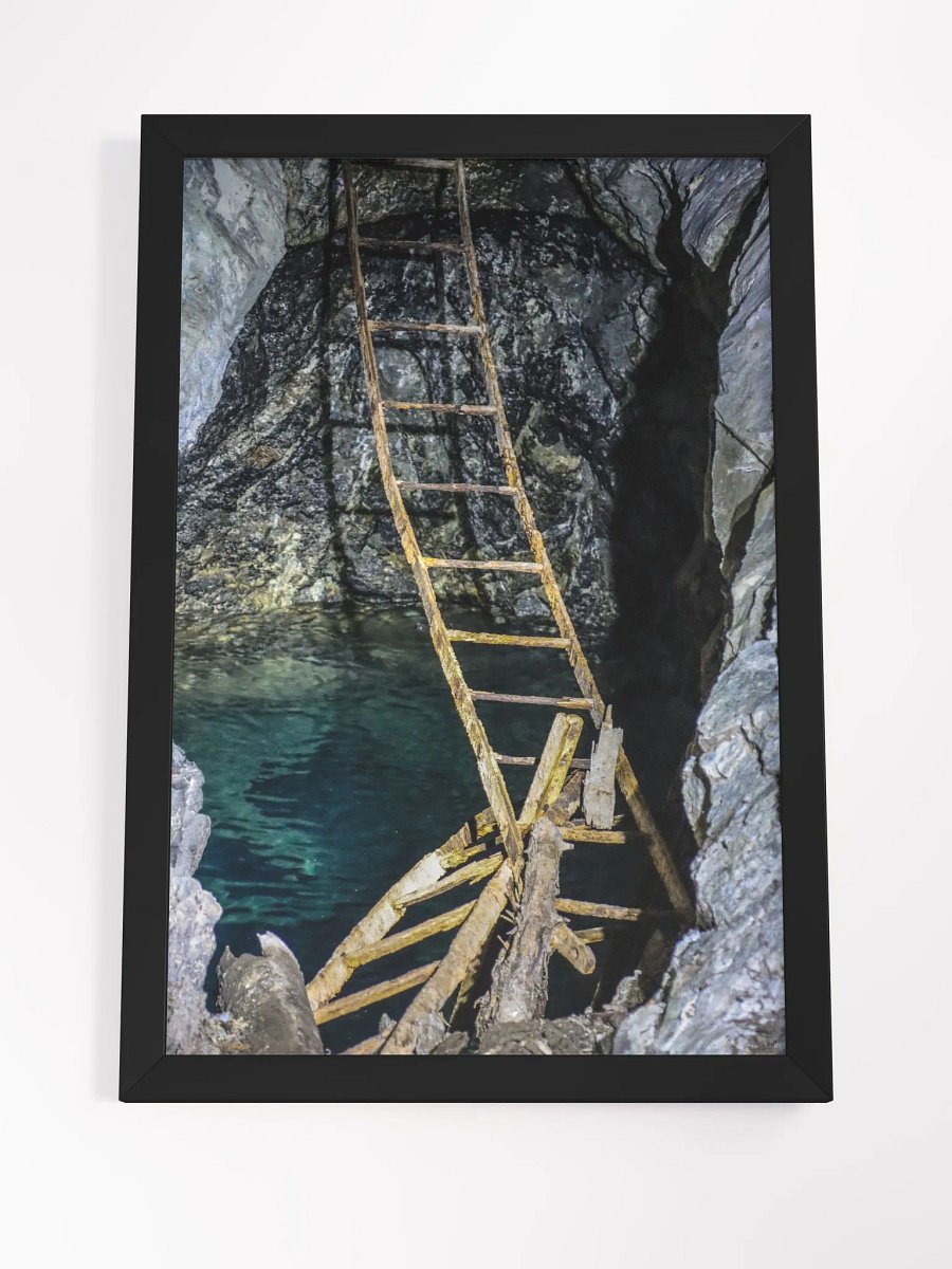 Print Fine Art - The Ladder to Depths - Mine de la Moria product image (8)