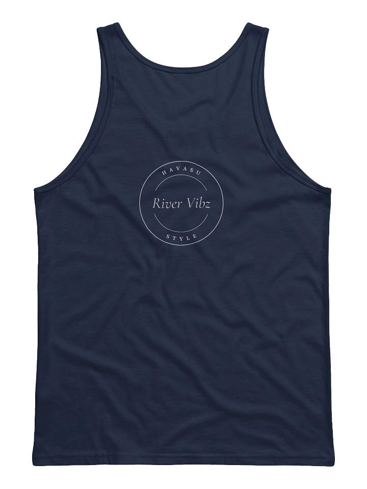 White Circle River Vibz Havasu Style Logo Tank product image (8)