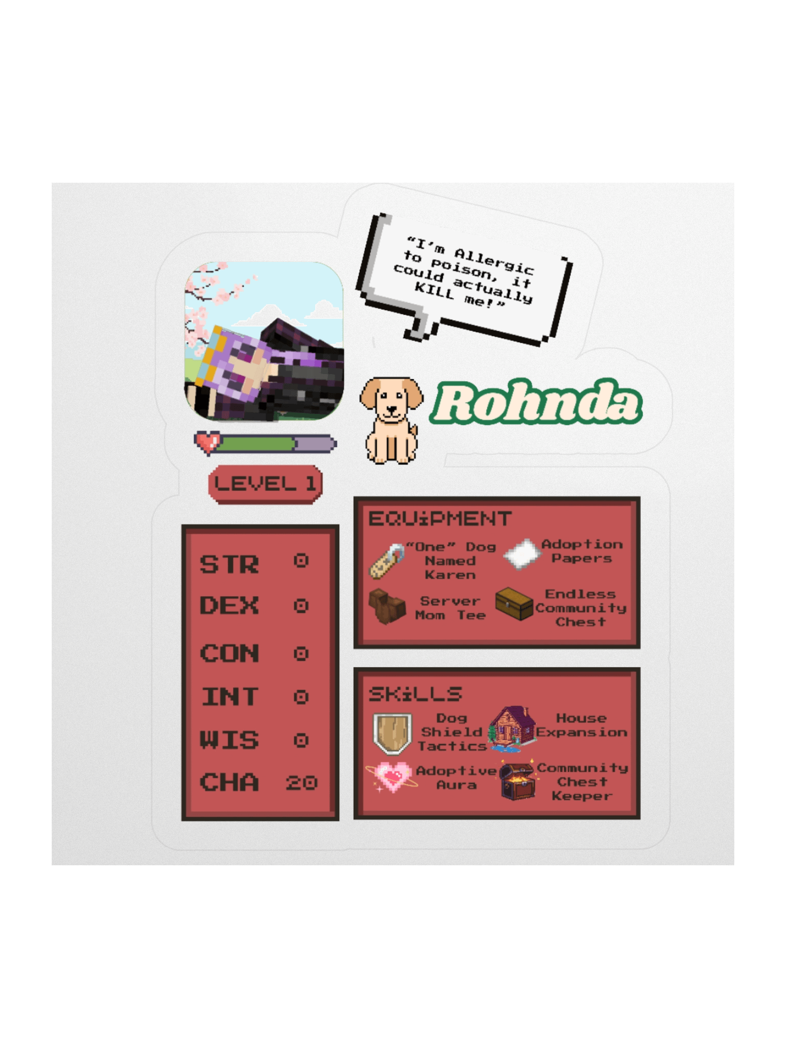 Rohnda Profile Sticker product image (2)