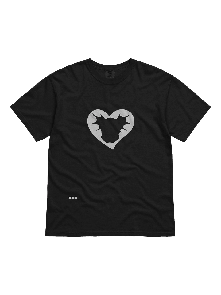 HNF Heart T-Shirt | White Logo product image (1)
