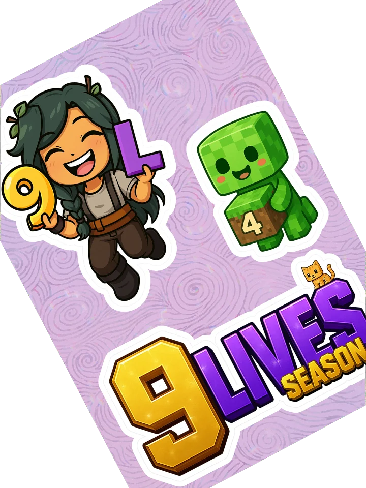 9LS4 Lumanessa Sticker Sheet product image (2)