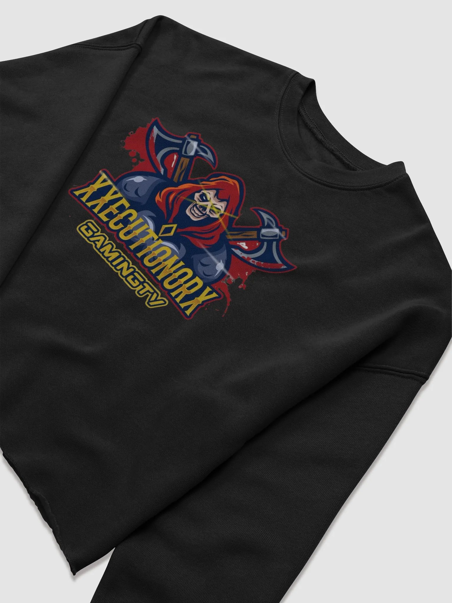 XXECUTIONORX Logo Gaming Crop Sweatshirt product image (18)