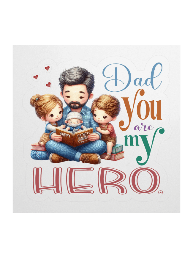 Design: Dad You are my Hero