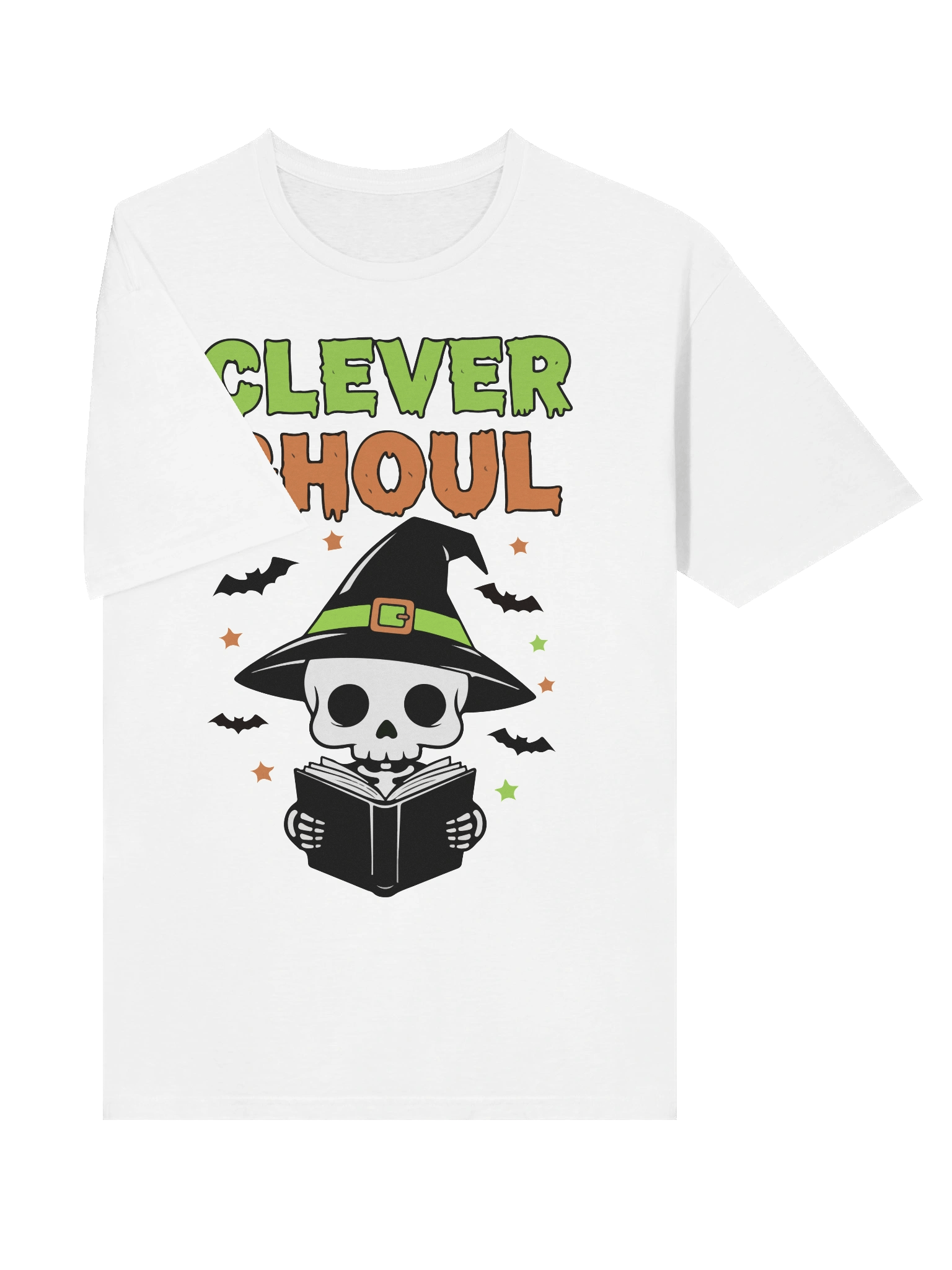 Clever Ghoul Halloween Shirt | Funny Study & Spooky School Tee product image (5)