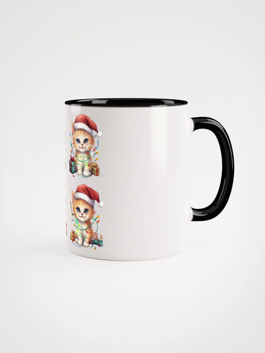 Festive Feline Delight Ceramic Mug product image (9)
