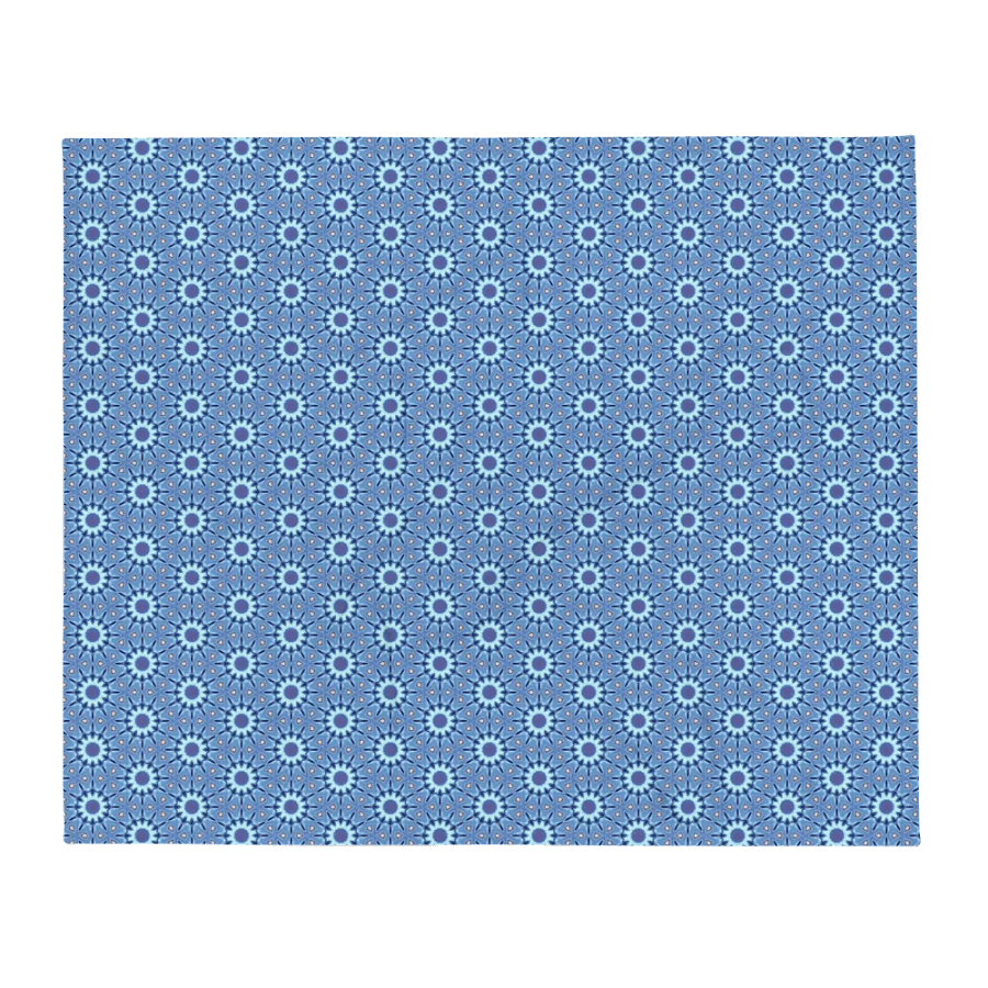 Seamless Flower Patterned Throw Blanket product image (3)