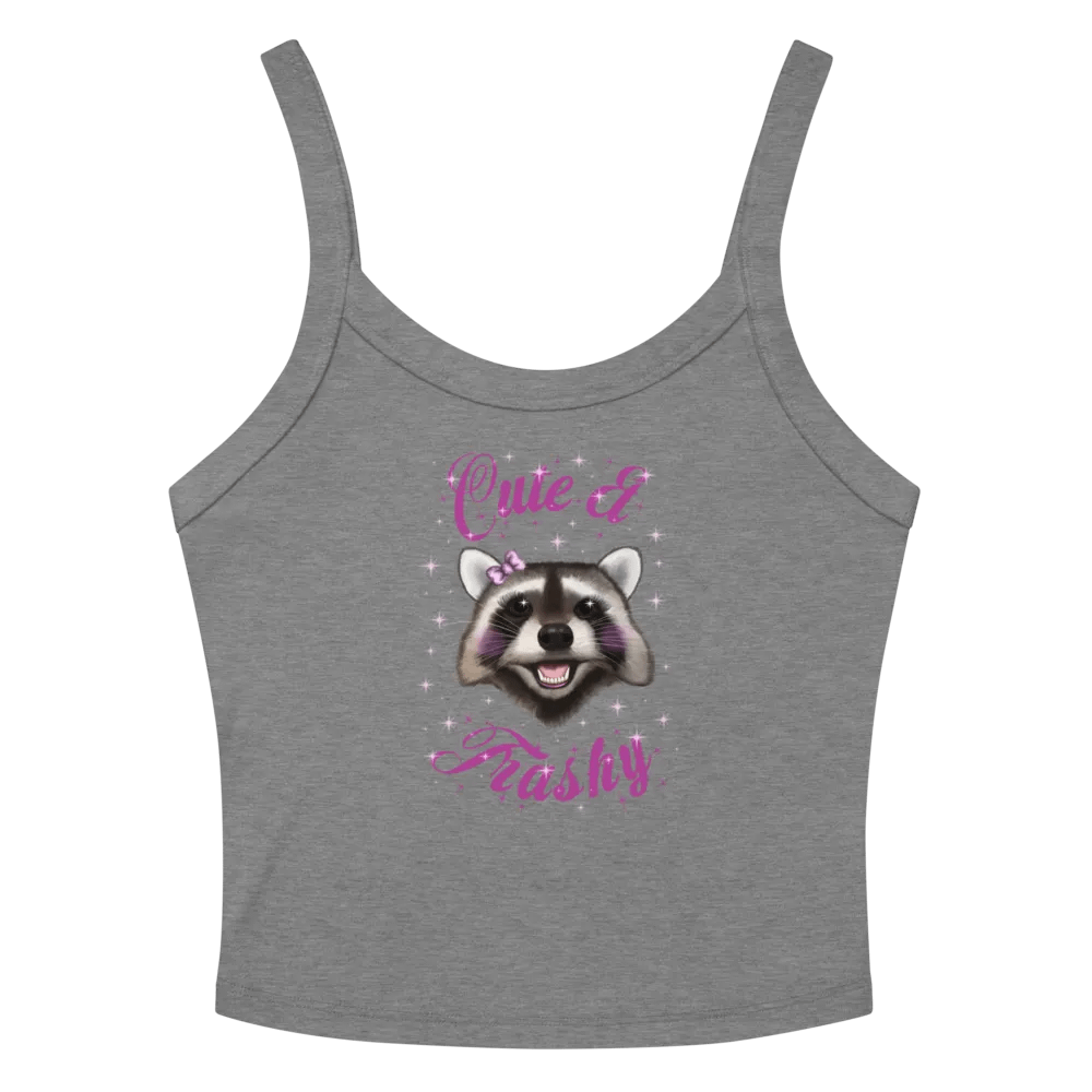 Cute & Trashy Crop Tank product image (2)