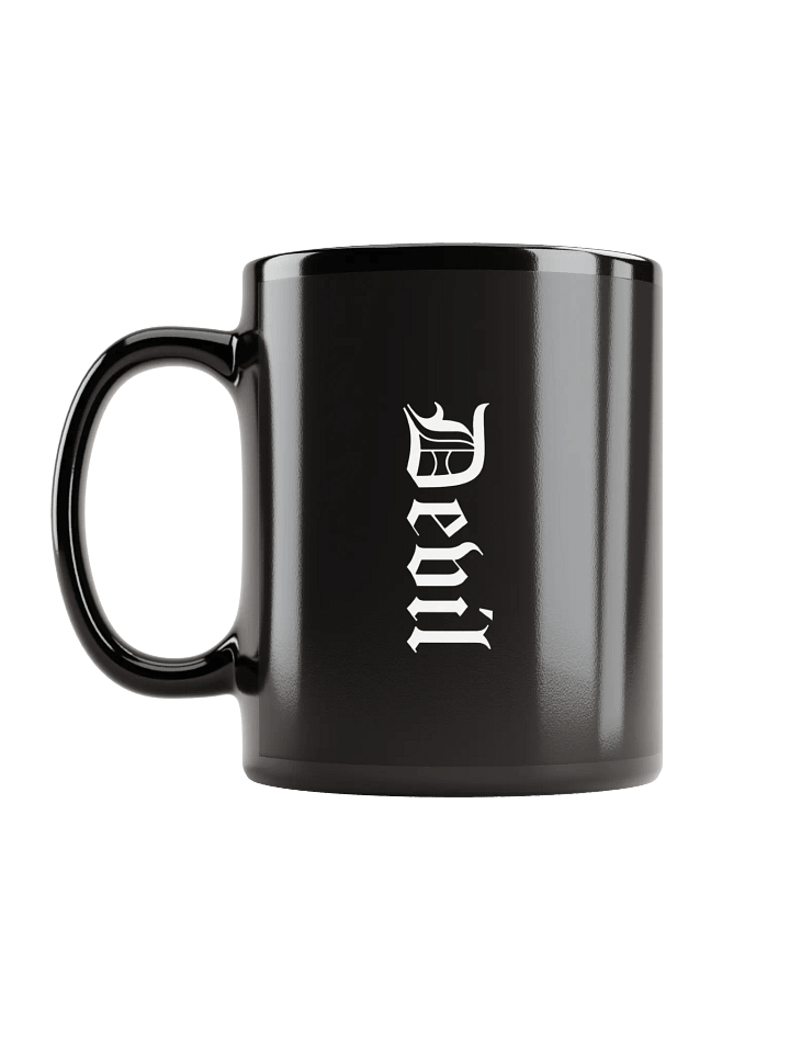 Creation of Chaos Black Mug - White Print product image (2)
