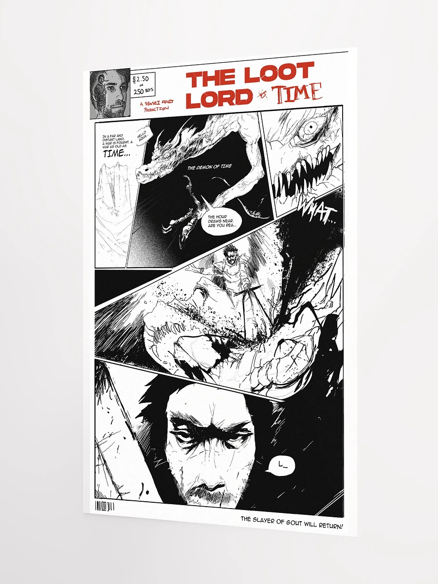 The Loot Lord vs Time Comic - Poster product image (8)