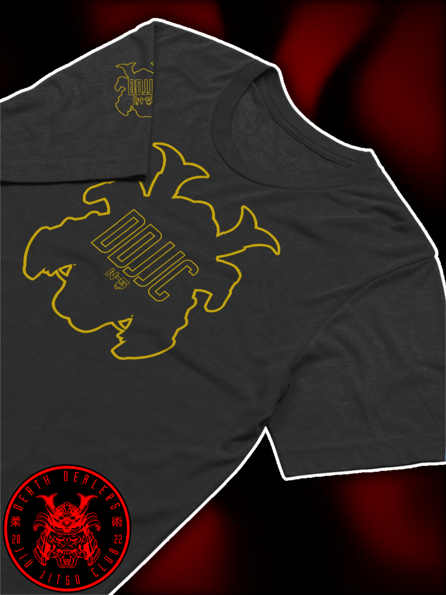 Death Dealers - Silhouette Logo (Black And Yellow) product image (1)
