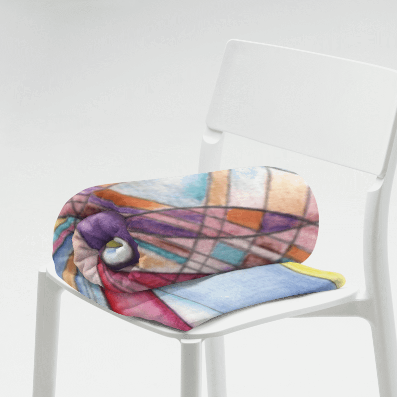 Circles to Circles #1 - Stereographic Projection Mathematical Art Blanket product image (5)