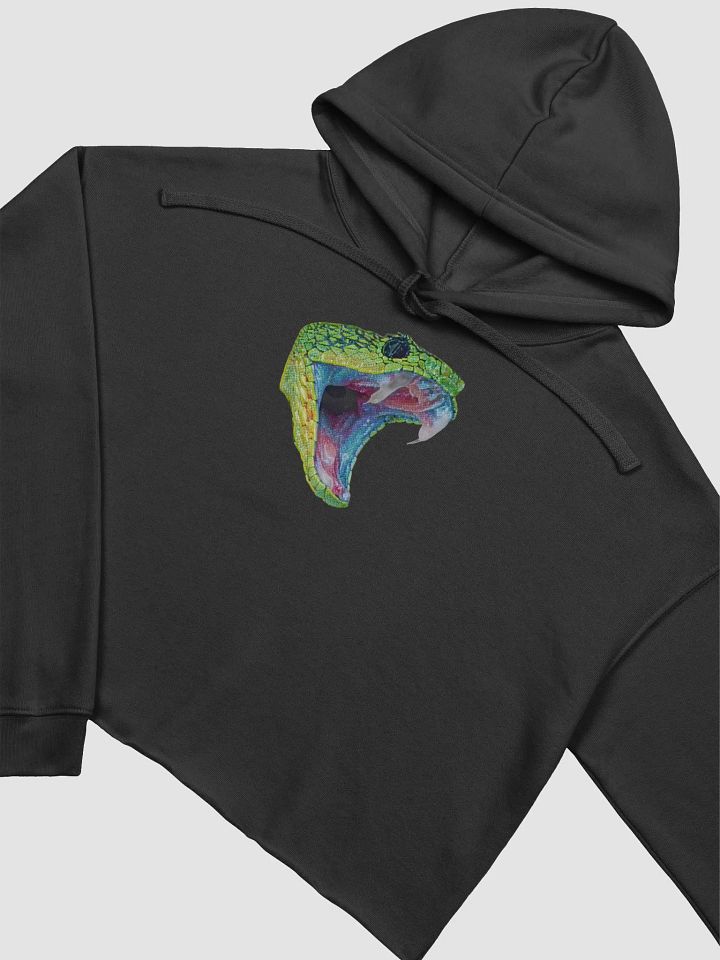Rick G Cold-Blooded Women's Crop Top Hoodie product image (1)