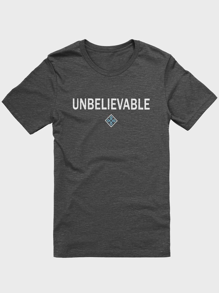 UNBELIEVABLE: Unbelievable T-Shirt (Slim Fit) product image (1)