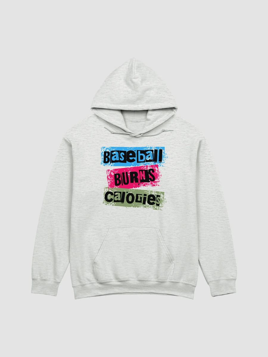 Baseball Burns Calorie Colorful Hoodie product image (31)