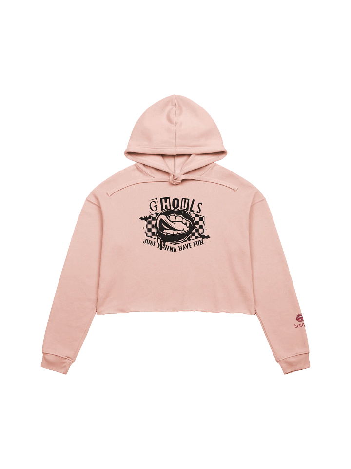 Ghouls Just Wanna Have Fun Cropped Hoodie product image (1)