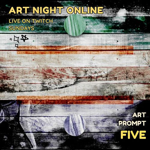 It's Sunday so we play #tunes and make #art! Join us on #Twitch NOW! Today your prompt is #Five as we celebrate 5 years on Tw...