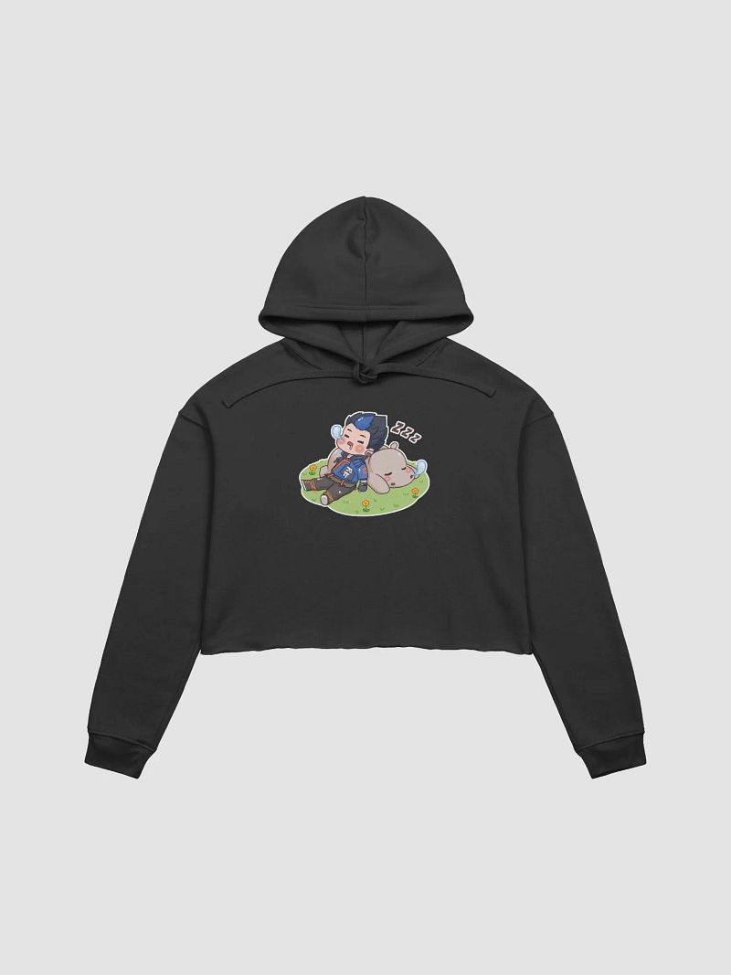 Hippo Crop Hoodie