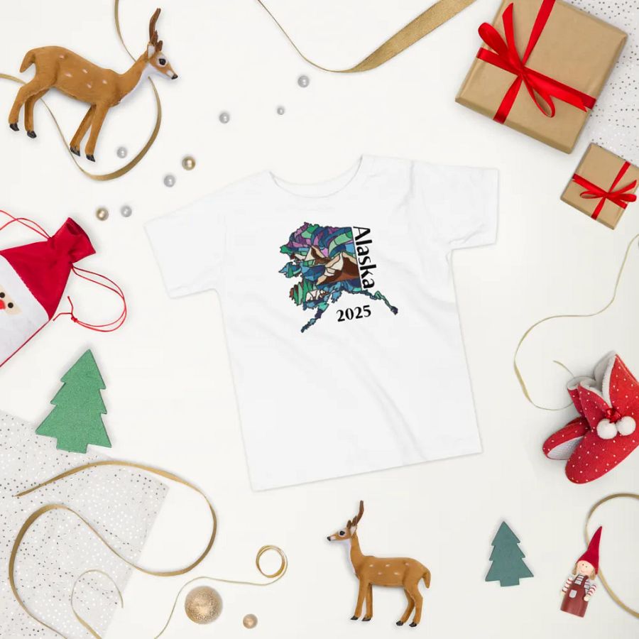 Great Alaskan Family Adventure: Stained Glass Toddler Matching Tees product image (37)