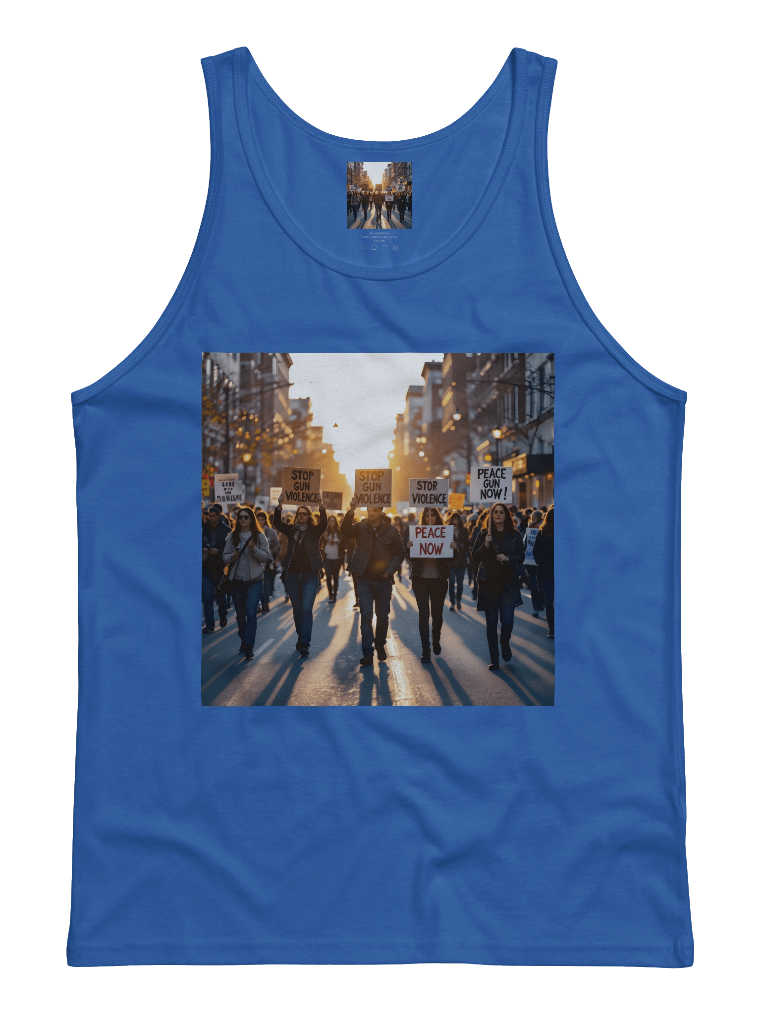 Silhouette Protest Tank product image (1)