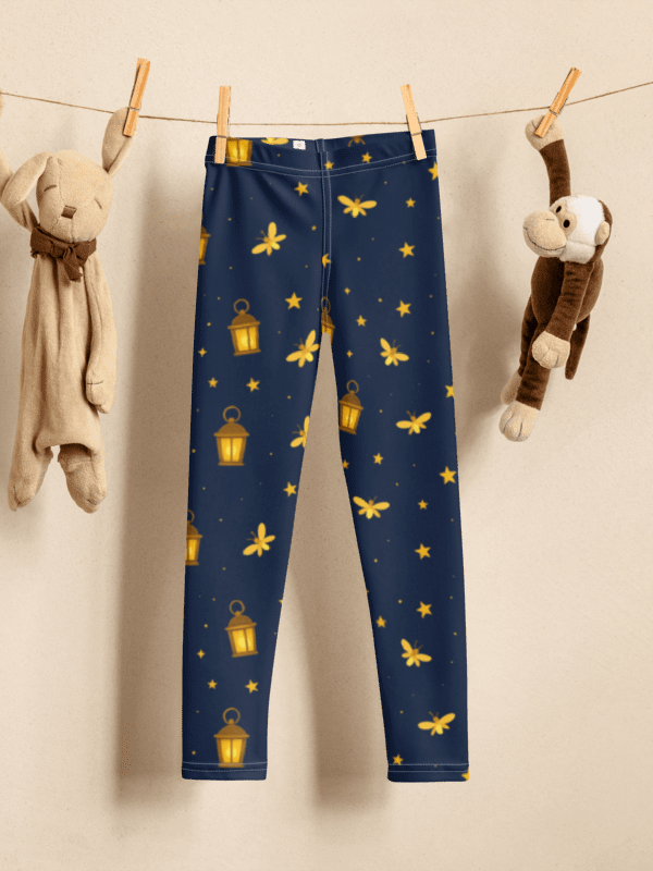 Starlight Fireflies Kids Leggings product image (1)