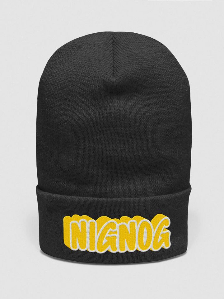 YELLOW NigNog Beanie product image (1)