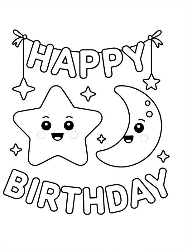 Birthday Coloring Book – A Fun Celebration in Every Page! product image (2)