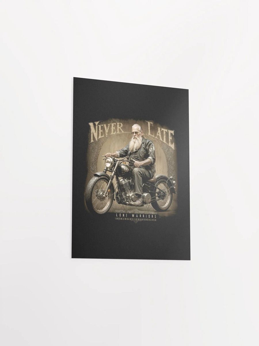 Never Late ( Matte Paper Poster ) product image (3)