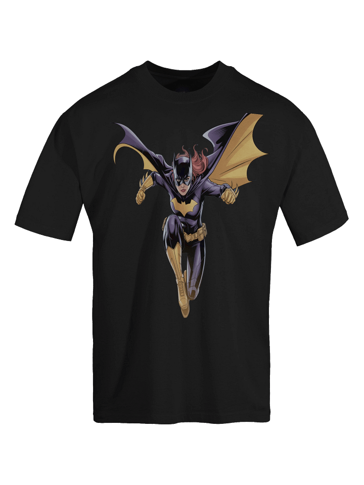 Batgirl Soaring Sentinel Oversized Faded T-Shirt product image (1)