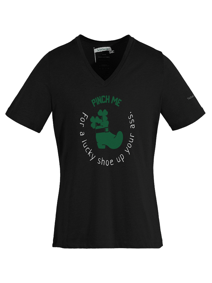 Lucky Shoe Multicolor - Women's V-Neck Tee product image (1)