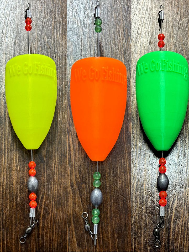 3 pack of We Go Fishing's Popping Corks product image (1)