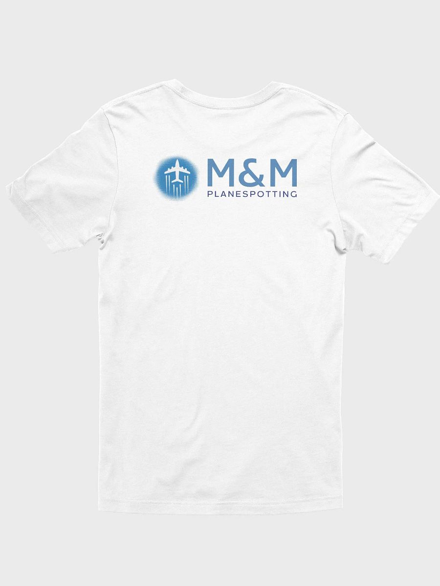 M&M Plane Spotting White T product image (2)