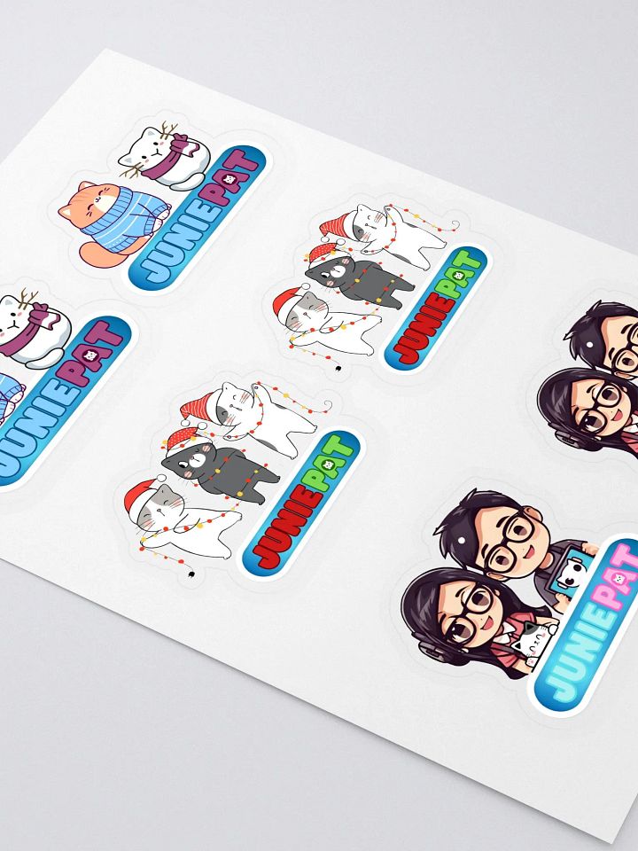 Winter Cool Cats Sticker Sheet product image (2)