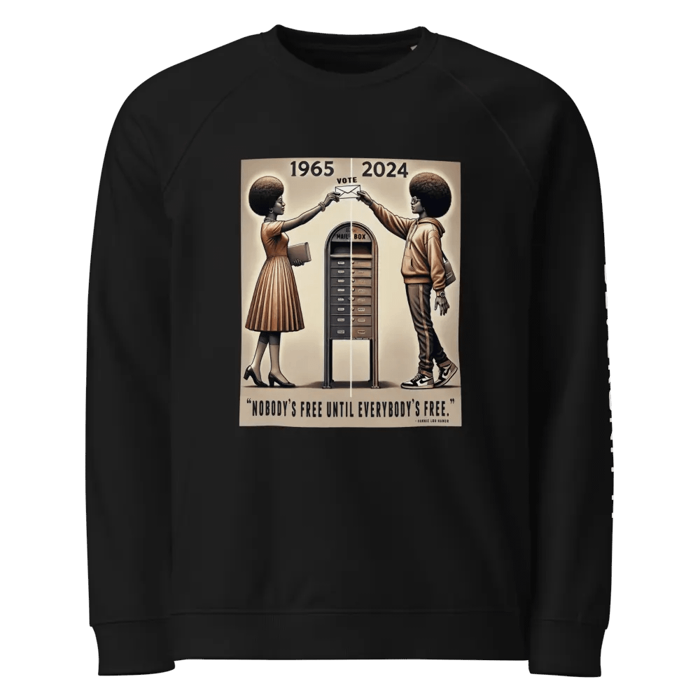"Nobody’s Free" Sweatshirt – Comfort in Purpose, Strength in Legacy product image (17)
