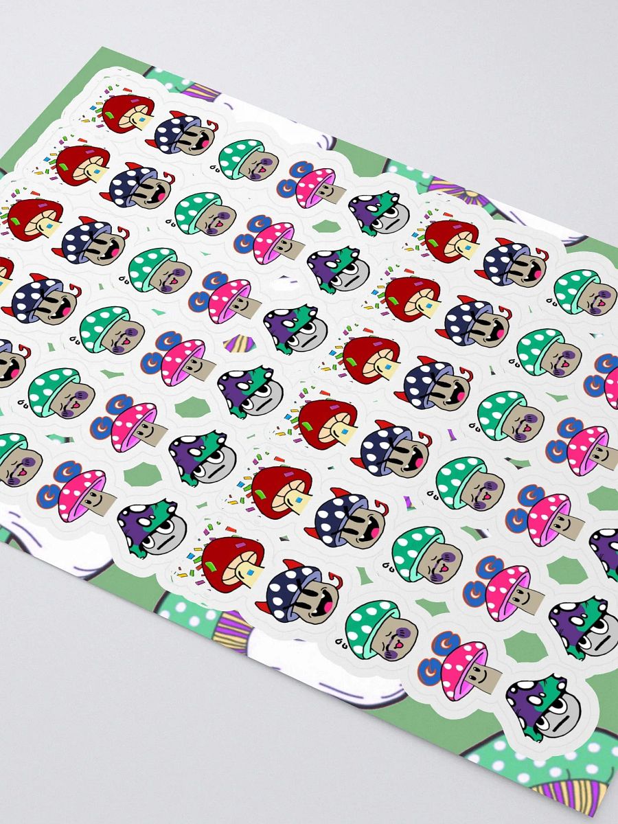 Shroomy Emotes | Slaps Sticker Sheet product image (3)