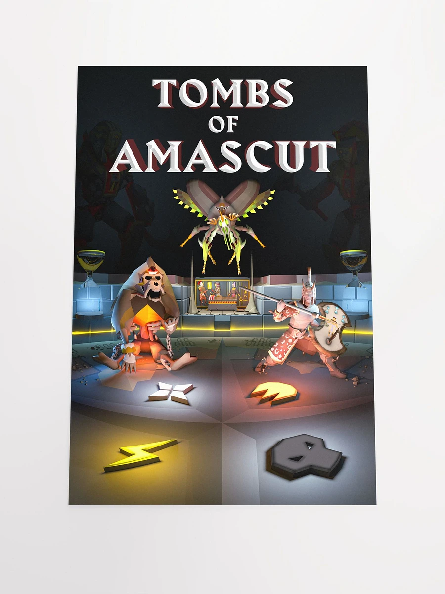 Tombs of Amascut | Enhanced Matte 3D OSRS Poster product image (2)