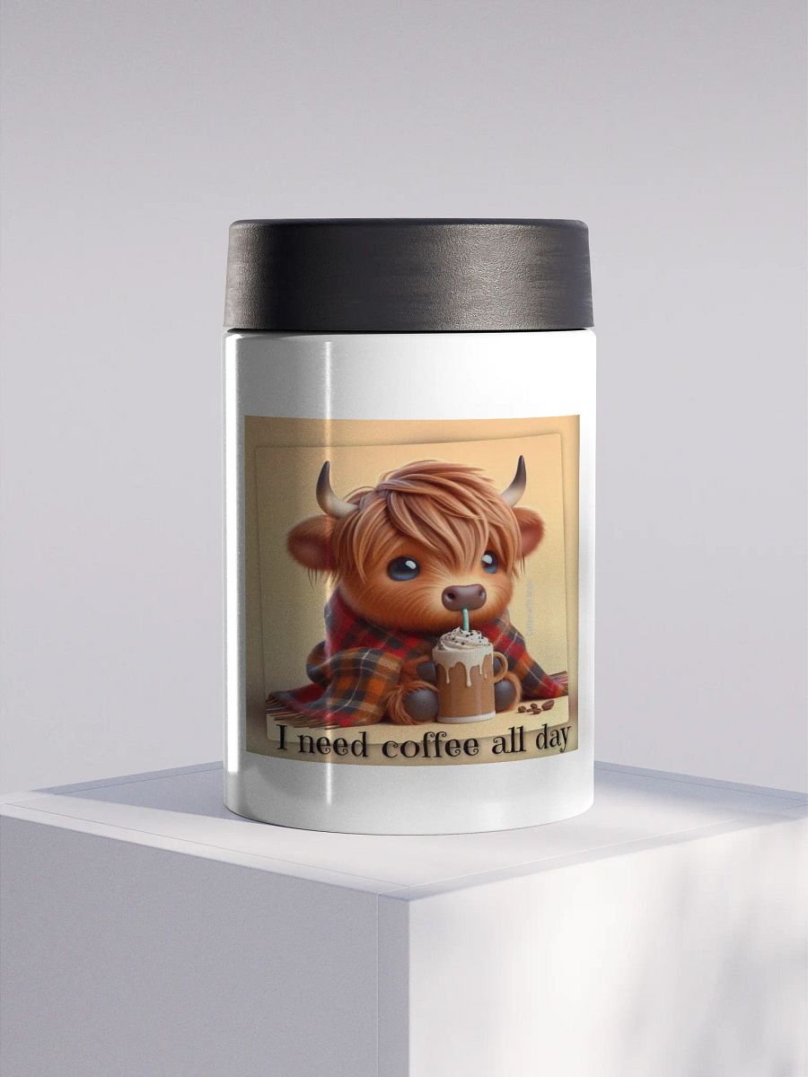 Coffee Cow Koozie product image (1)