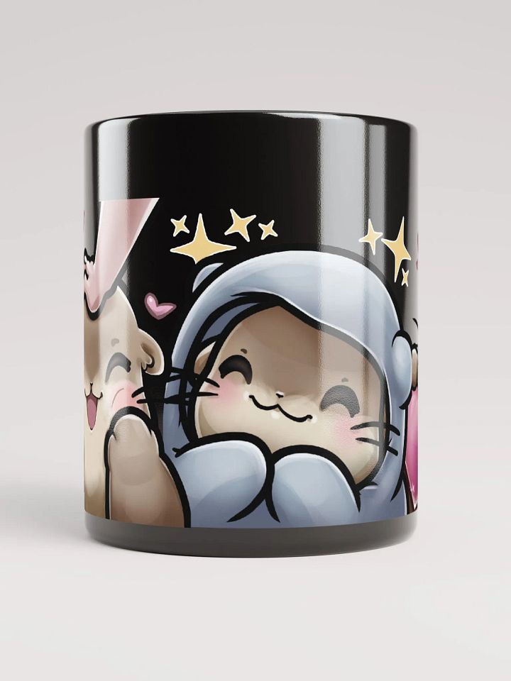 Black Glossy Mug - Otter product image (2)