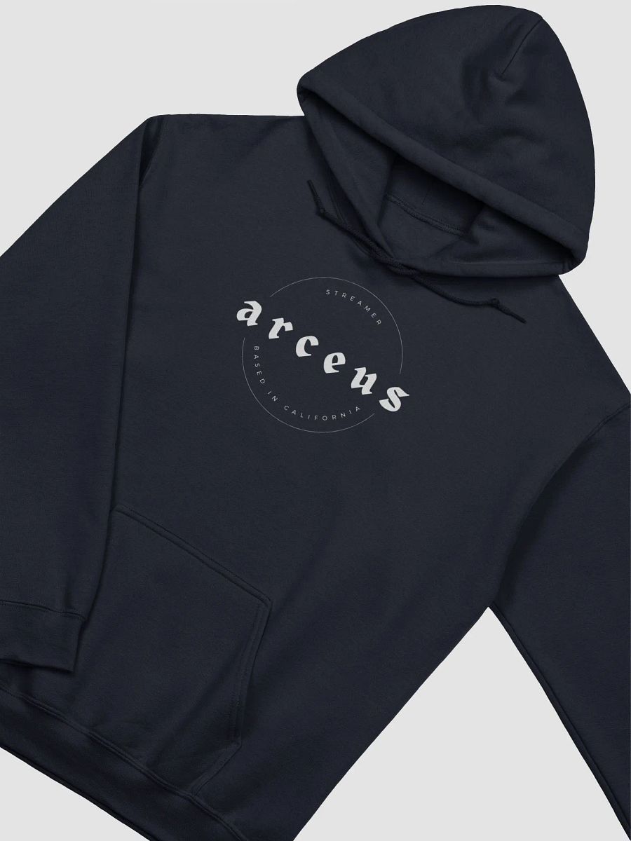 arc logo navy blue hoodie product image (3)