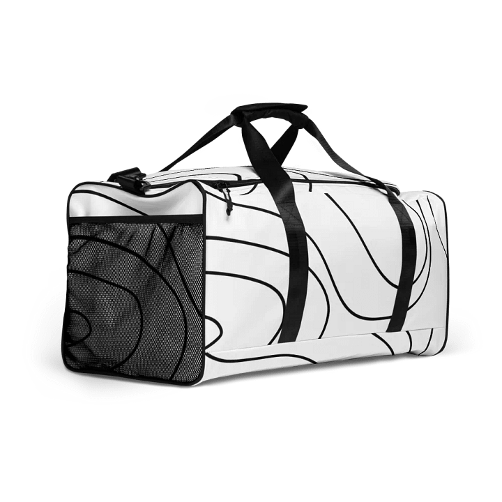 Flowing Waves Custom Duffle Bag product image (2)