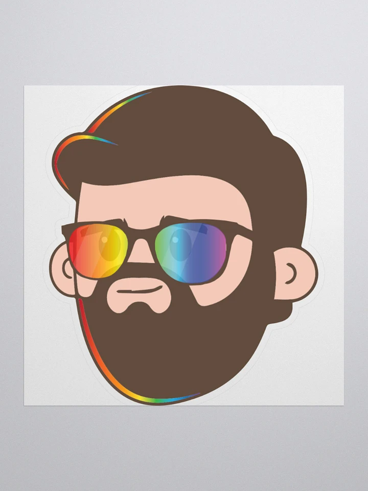 Otto Sticker (Rainbow Glasses) product image (3)