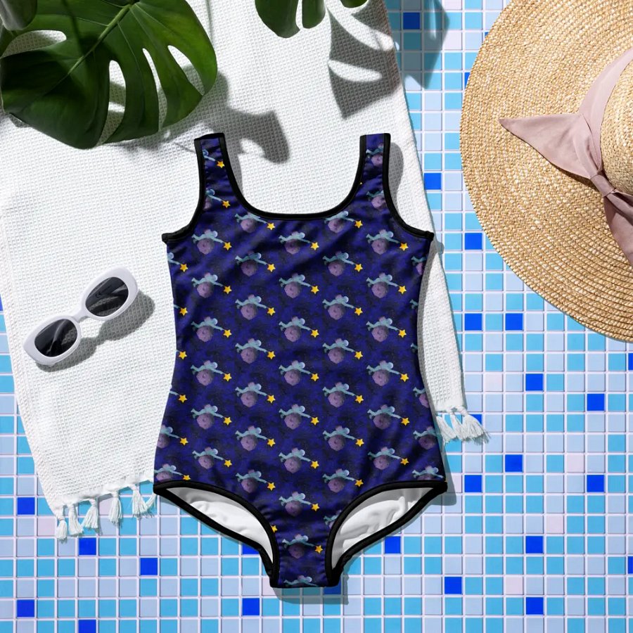 Reach for the Stars youth swimsuit product image (8)