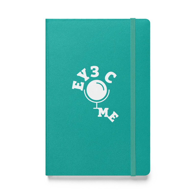 Ey3 C Me Hardcover Journal Teal