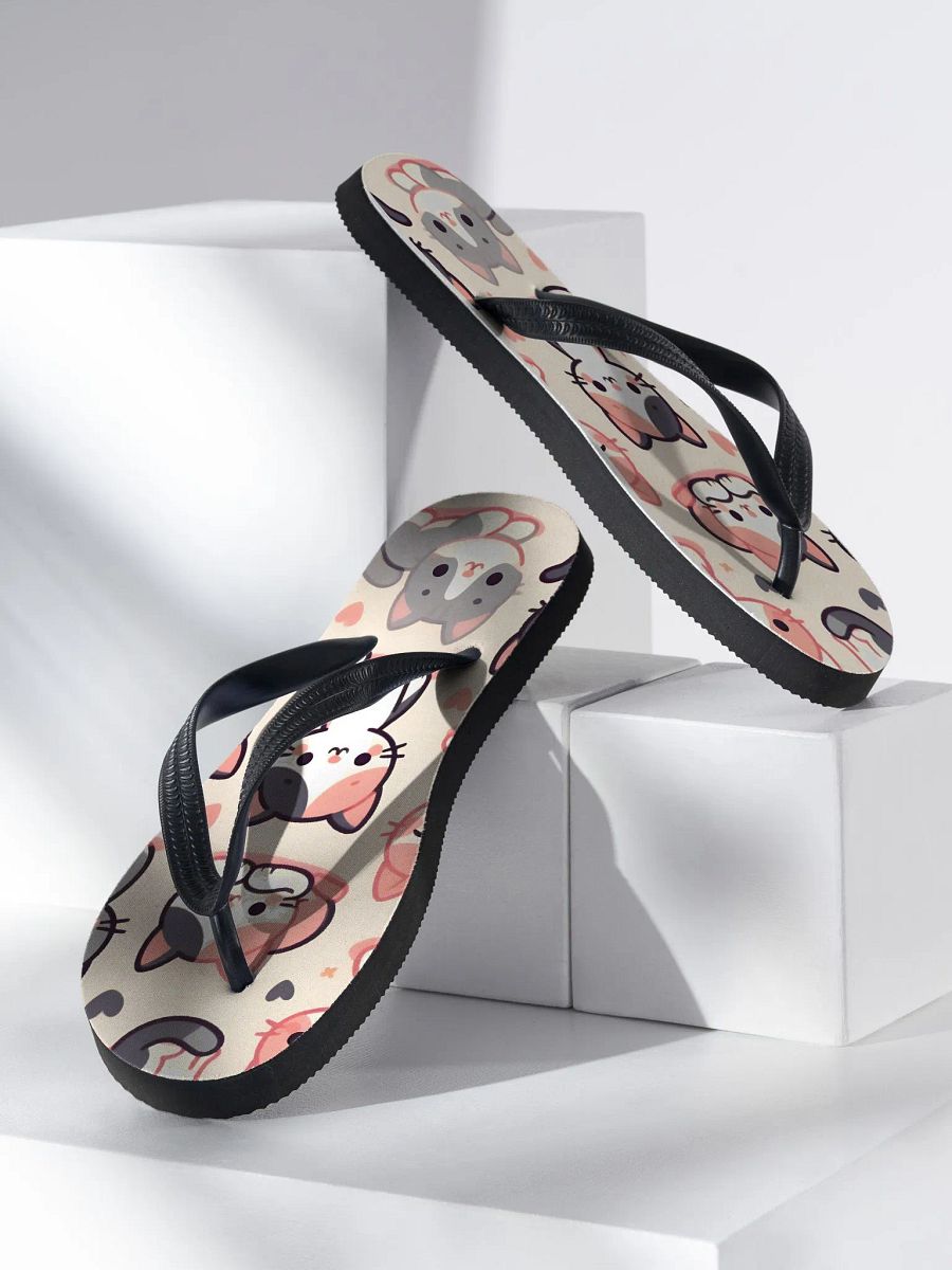 Cute Kitty Flip Flops product image (3)