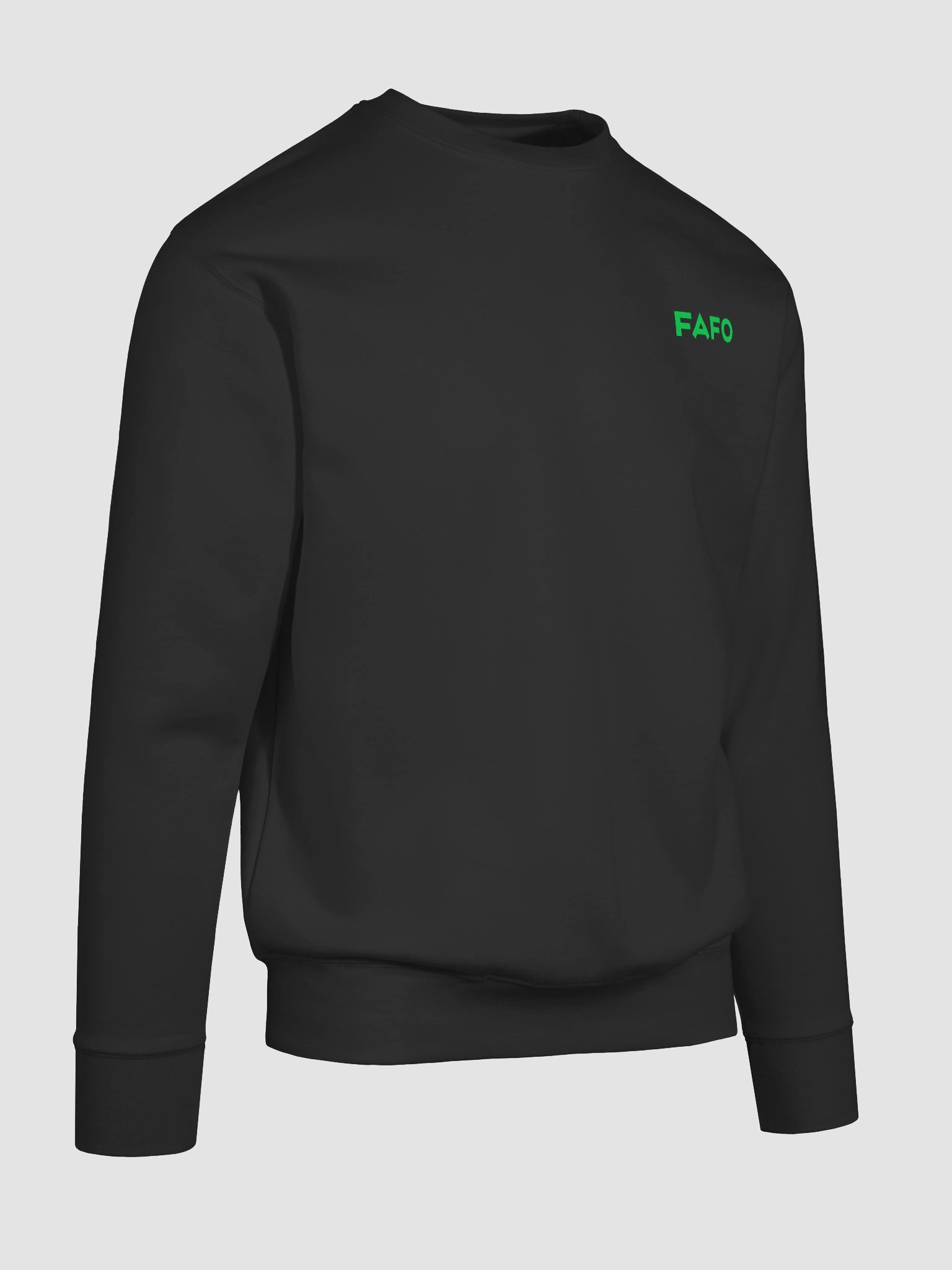 Bold Green Statement Sweatshirt product image (96)