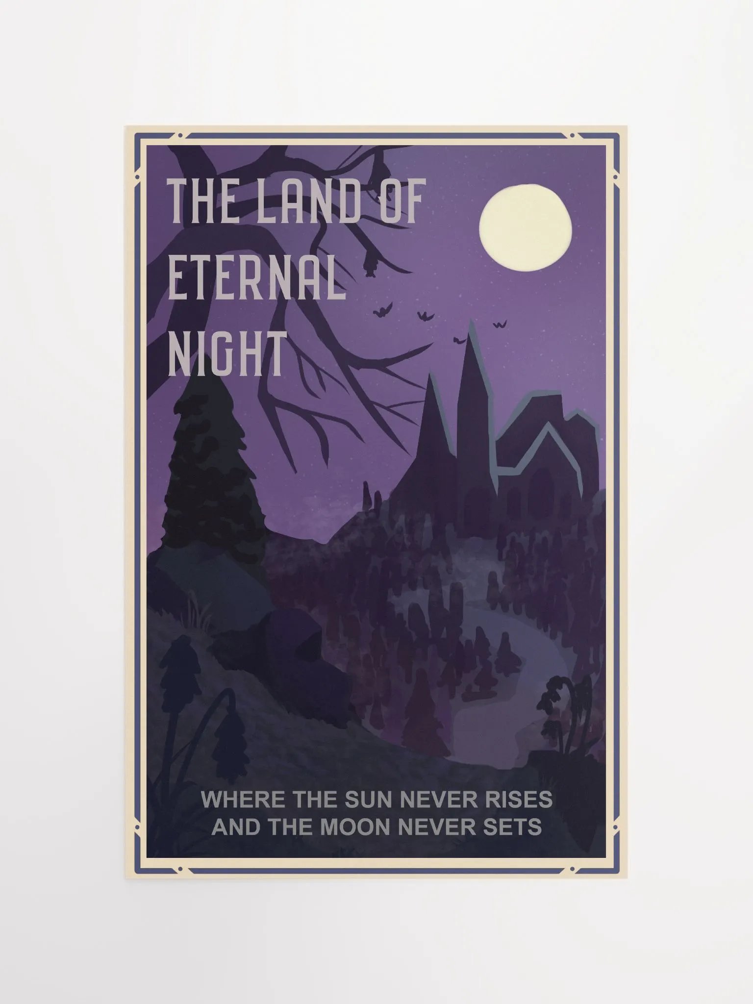Land of Eternal Night Travel Poster product image (11)