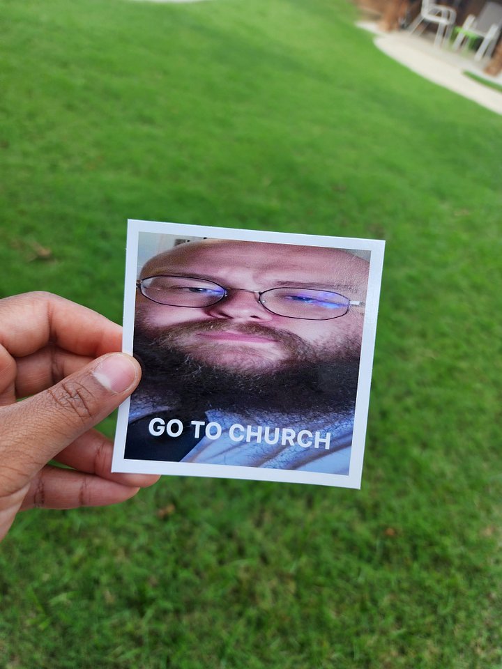 Go To Church Sticker product image (1)