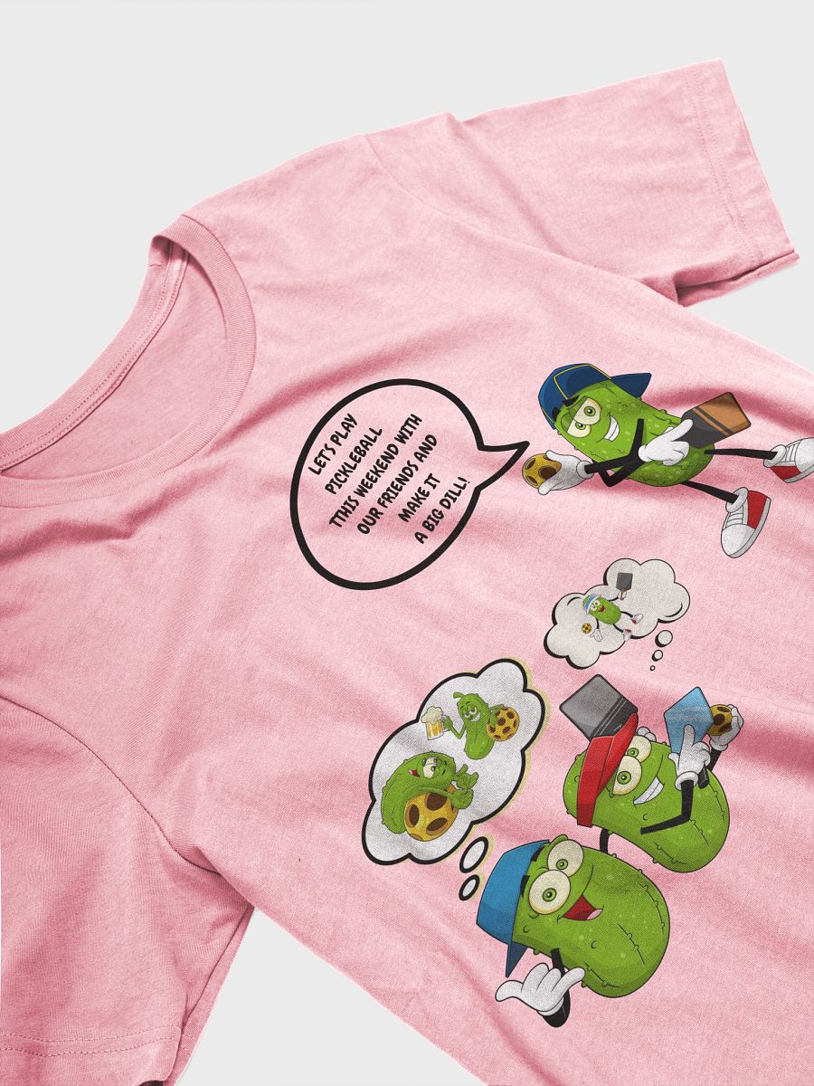 Pickleball Make It A Big Dill Supersoft T-Shirt product image (26)
