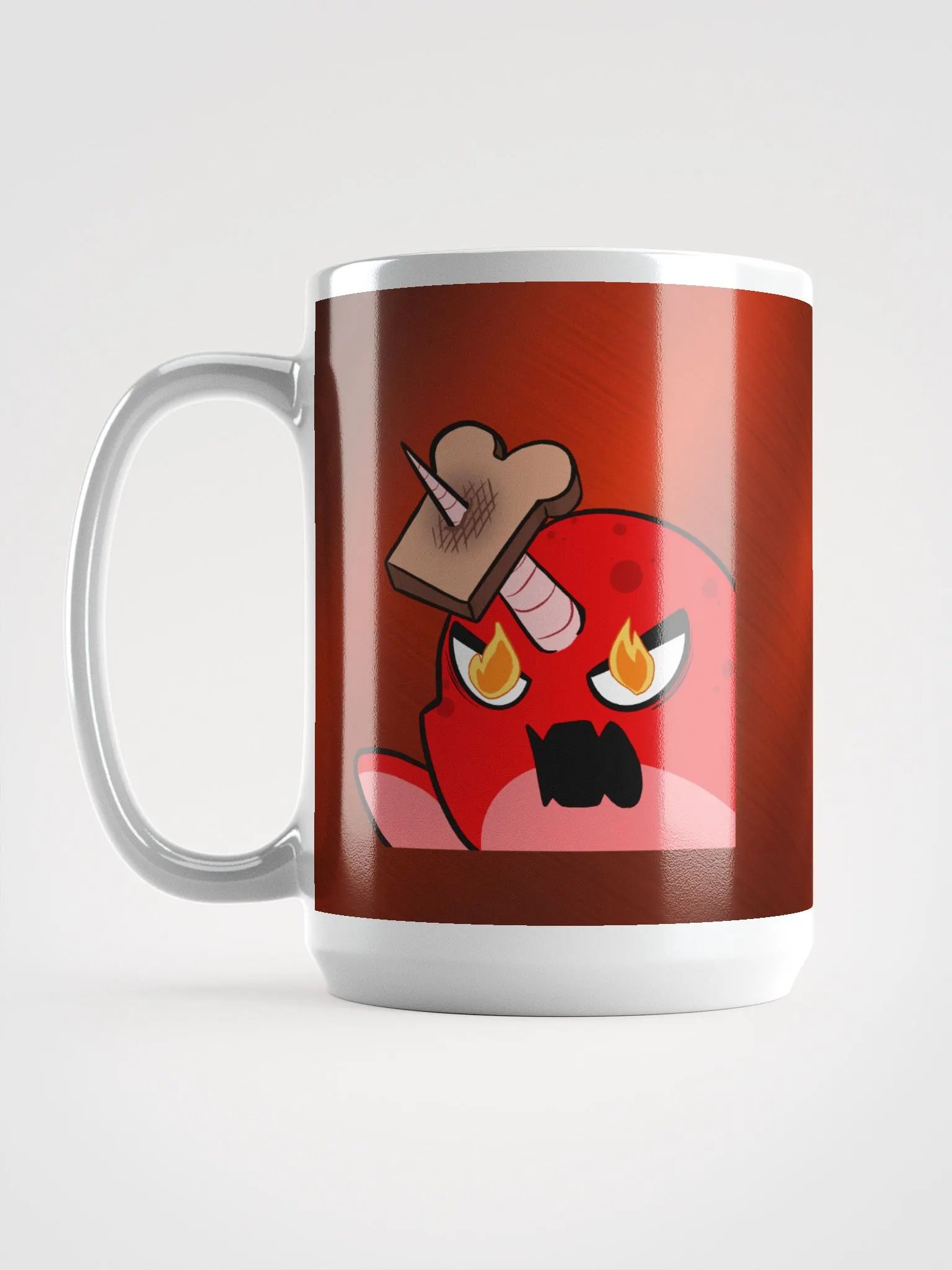 Red NarnageOmega Logo Mug product image (6)