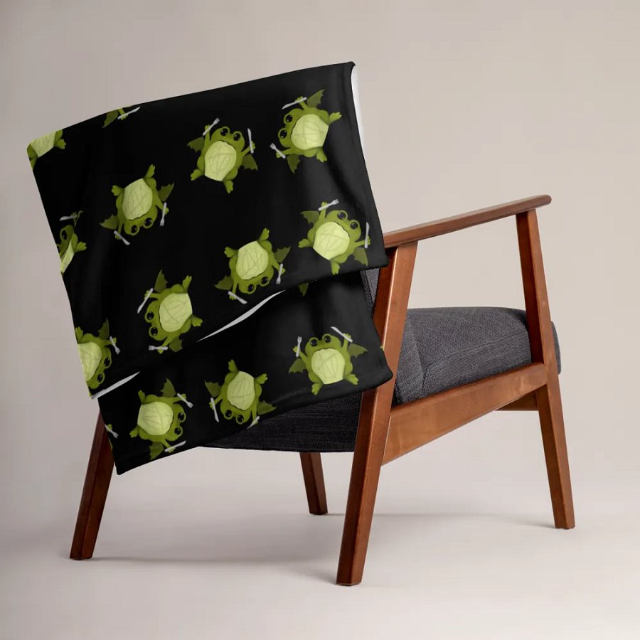 Eat the Rich Throw Blanket product image (15)