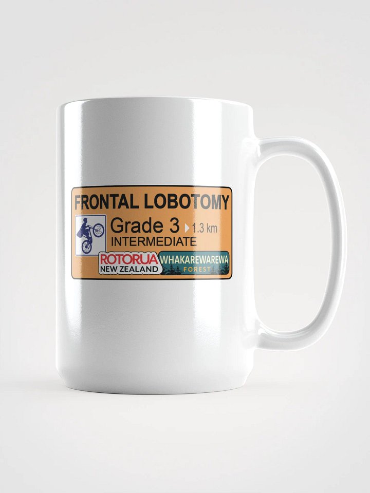 Frontal Lobotomy Trail Sign Mug product image (1)